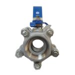 Válvula de Esfera Tripartida 2" BSP Passagem Reduzida - Semi Inox com Vedação em Teflon Reforçado - S1000 - CL300 - Cód: 370020 - Imagem 2