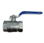 Válvula de Esfera / Alavanca Rosca 1/4" BSP Passagem Plena - PN30 - Cód: 370120 - Imagem 2