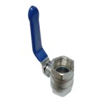 Válvula de Esfera / Alavanca Rosca 1/4" BSP Passagem Plena - PN30 - Cód: 370120 - Imagem 3