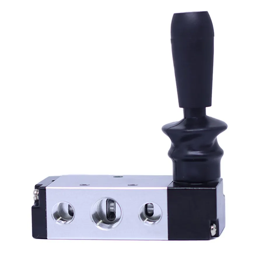 Válvula Pneumática Alavanca 5/2 Vias 1/4 - Imagem 2